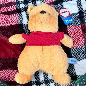 Gund Disney Pooh Bear Plush - Cream and Red
